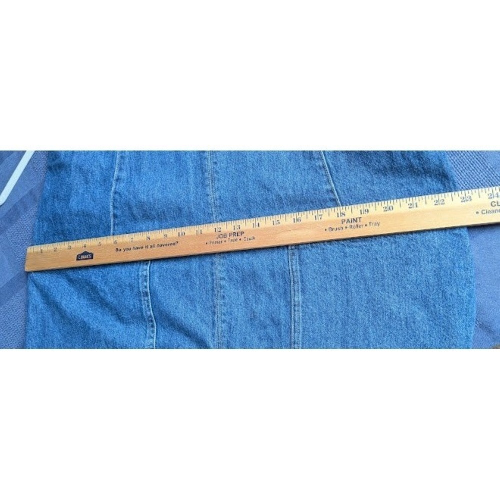 We The Free High Roller Denim Overalls Womens M Boho Relaxed Comfy Jumpsuit Cute - Picture 9 of 12